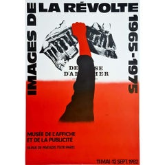 1982 Affiche originale de Razzia -  Mai 68 Images de la révolte