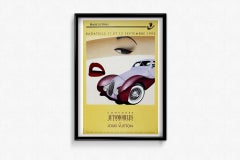 1993 original poster by Razzia Concours automobiles classiques et Louis Vuitton