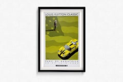 2002 original poster by Razzia - Louis Vuitton classic