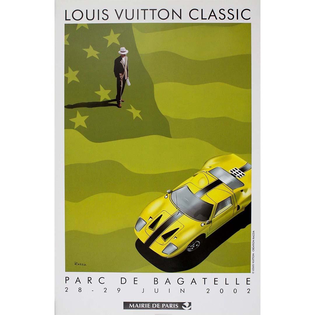 2002 original poster by Razzia - Louis Vuitton classic - Print by Razzia (Gérard Courbouleix–Dénériaz)