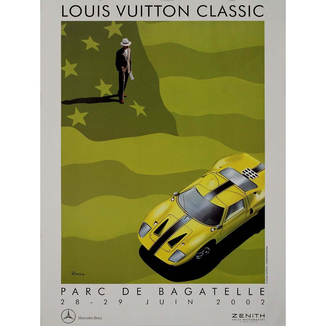 2002 original poster titled Louis Vuitton Classic - Parc de Bagatelle by Razzia - Print by Razzia (Gérard Courbouleix–Dénériaz)