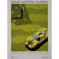 Poster originale del 2002 intitolato Louis Vuitton Classic - Parc de Bagatelle di Razzia