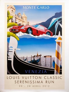 Louis Vuitton Classic 2012 hand signed Monaco Venezia