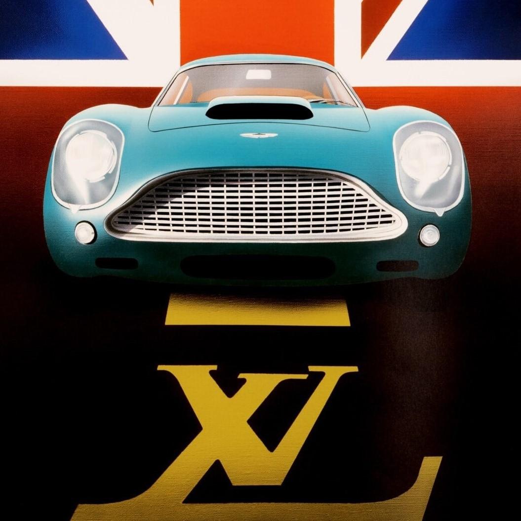 LV Classic - Waddesdon Manor von Razzia (Beige), Figurative Print, von Razzia (Gérard Courbouleix–Dénériaz)