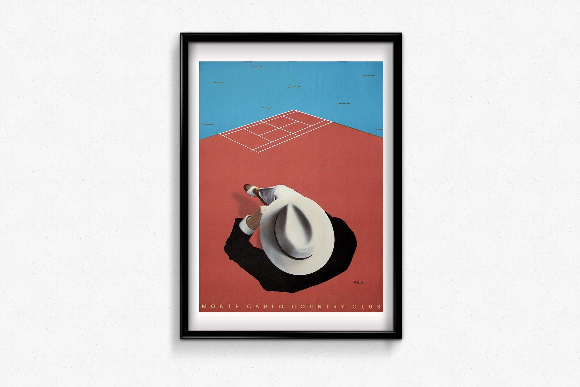 Poster originale del 1980 di Razzia - Monte Carlo Country Club 2