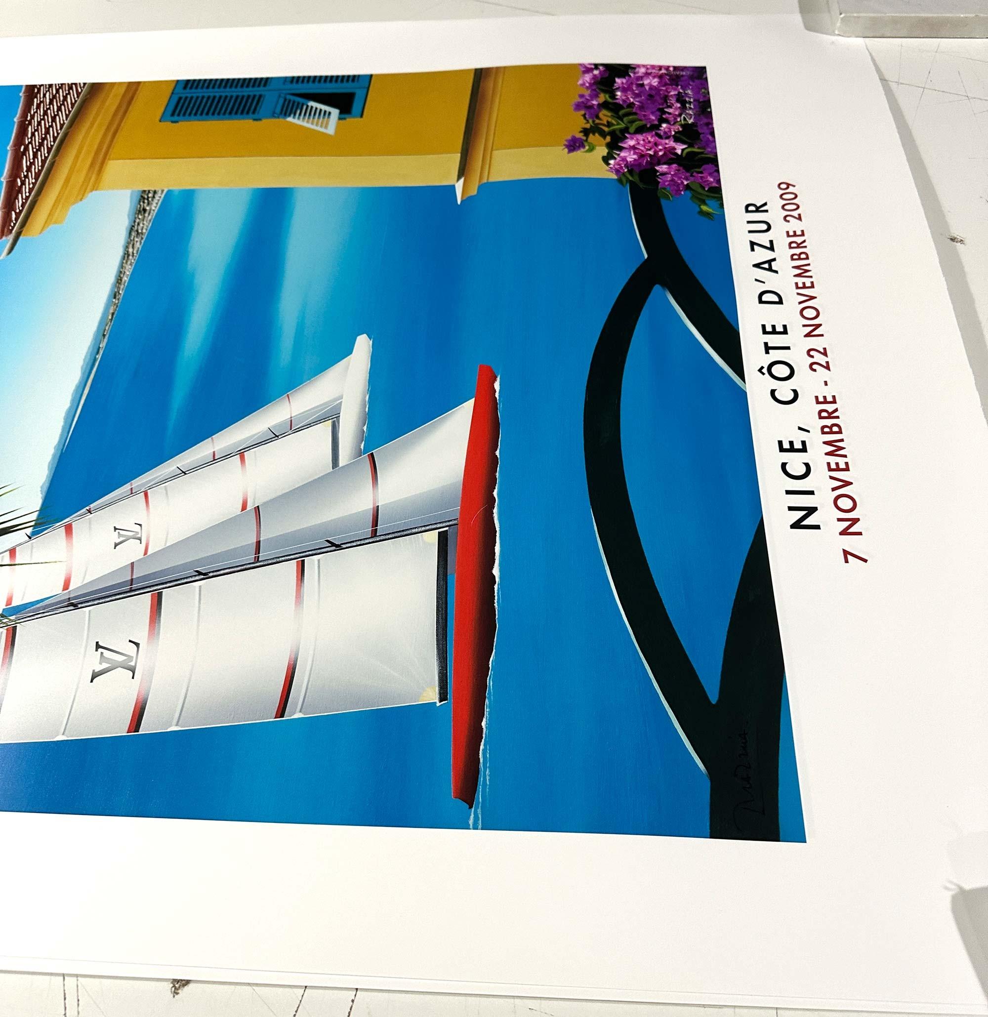 Razzia Louis Vuitton Classic 2012 hand signed original (Gerard Courbouleix)

By Razzia (Gerard Courbouleix) 

Razzia, born Gérard Courbouleix, is a renowned French poster artist known for his vintage-inspired, cinematic style. He gained