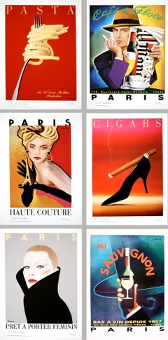 Set of 6 Razzia Limited Edition Prints- Hand Signed and Numbered 2007
