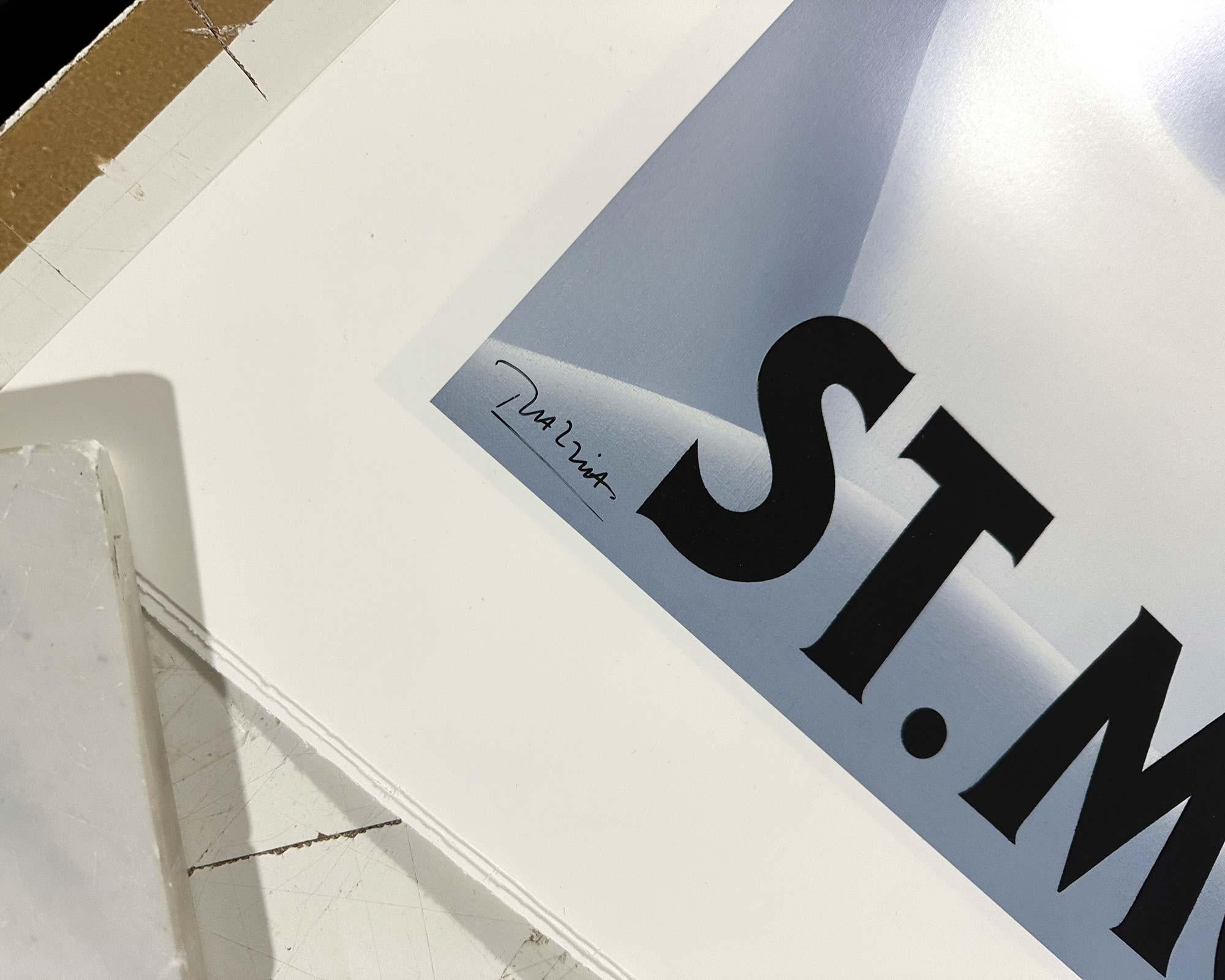 St Moritz ski poster by Razzia For Sale 1