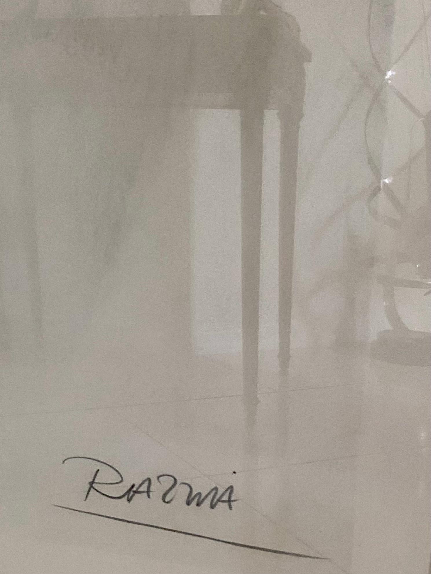 Razzia, affiche originale encadrée signée à la main, Le Touquet Paris-Plage, Art déco en vente 1