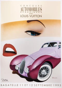 Razzia, Gara d'auto d'epoca originale Louis Vuitton, Bagatelle, Talbot Lago, 1993