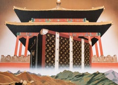 Razzia, Original Louis Vuitton Classic Poster, China Run, Beijing-Dalian, 1998