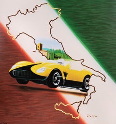 Razzia, Original Louis Vuitton Classic Tuscany, Car Race, Italy, 1995