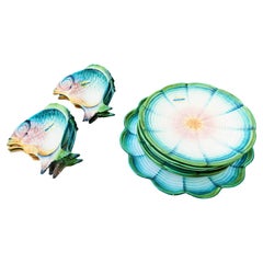 RB Blanche Ceramic Service - Fish