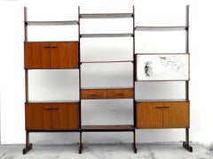 RB Italy production years '50 refined bookcase design teak