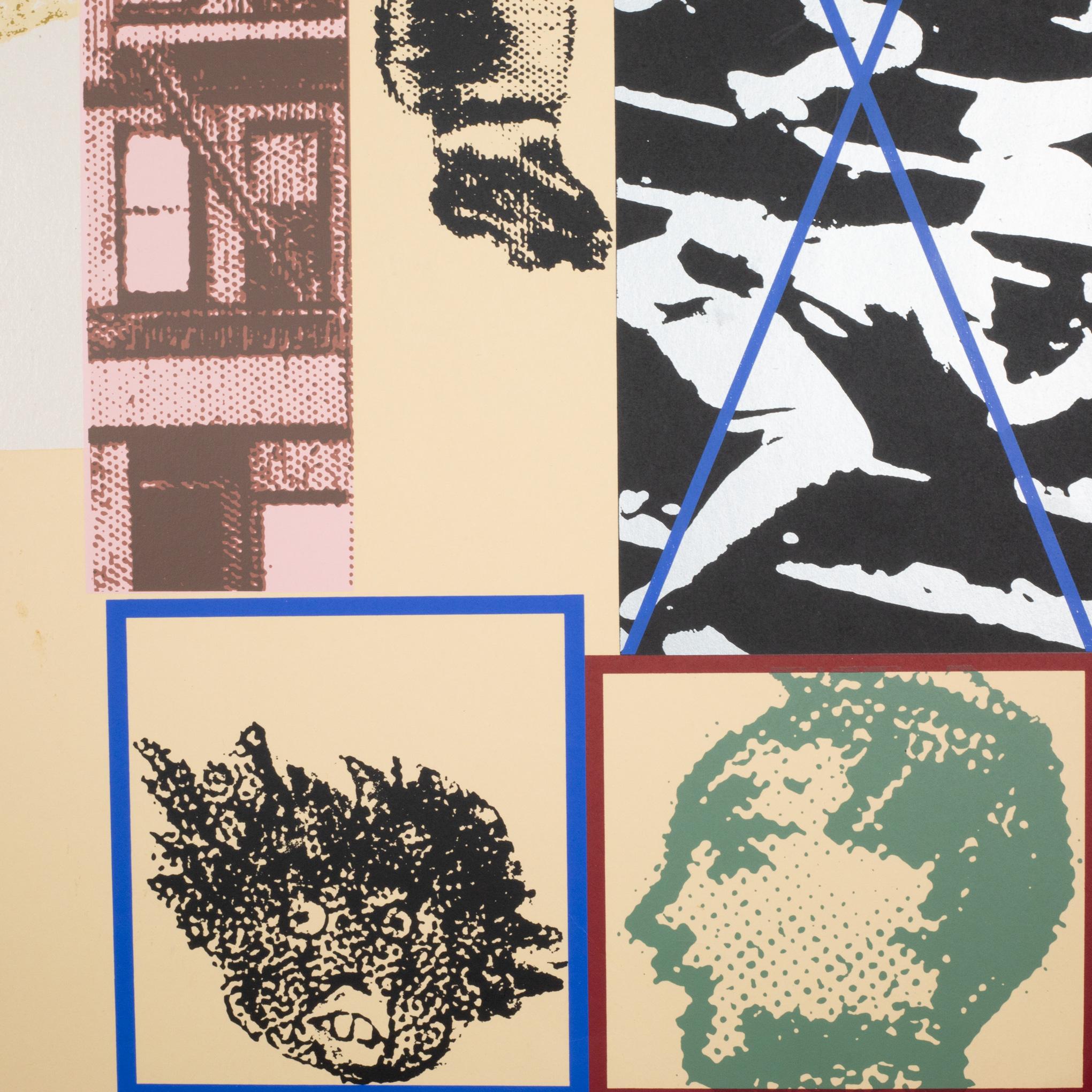 I. A. B. Kitaj, Virtù civica su tutto il pavimento, 53/100, serigrafia, 1967 In condizioni buone in vendita a San Francisco, CA