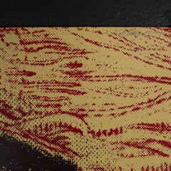 R.B. Kitaj, Portrait, 13/70 Color Silkscreen 1970-1974