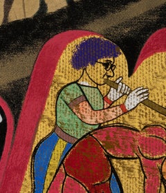 Performing Arts Center, sérigraphie d'art moderne de RB Kitaj