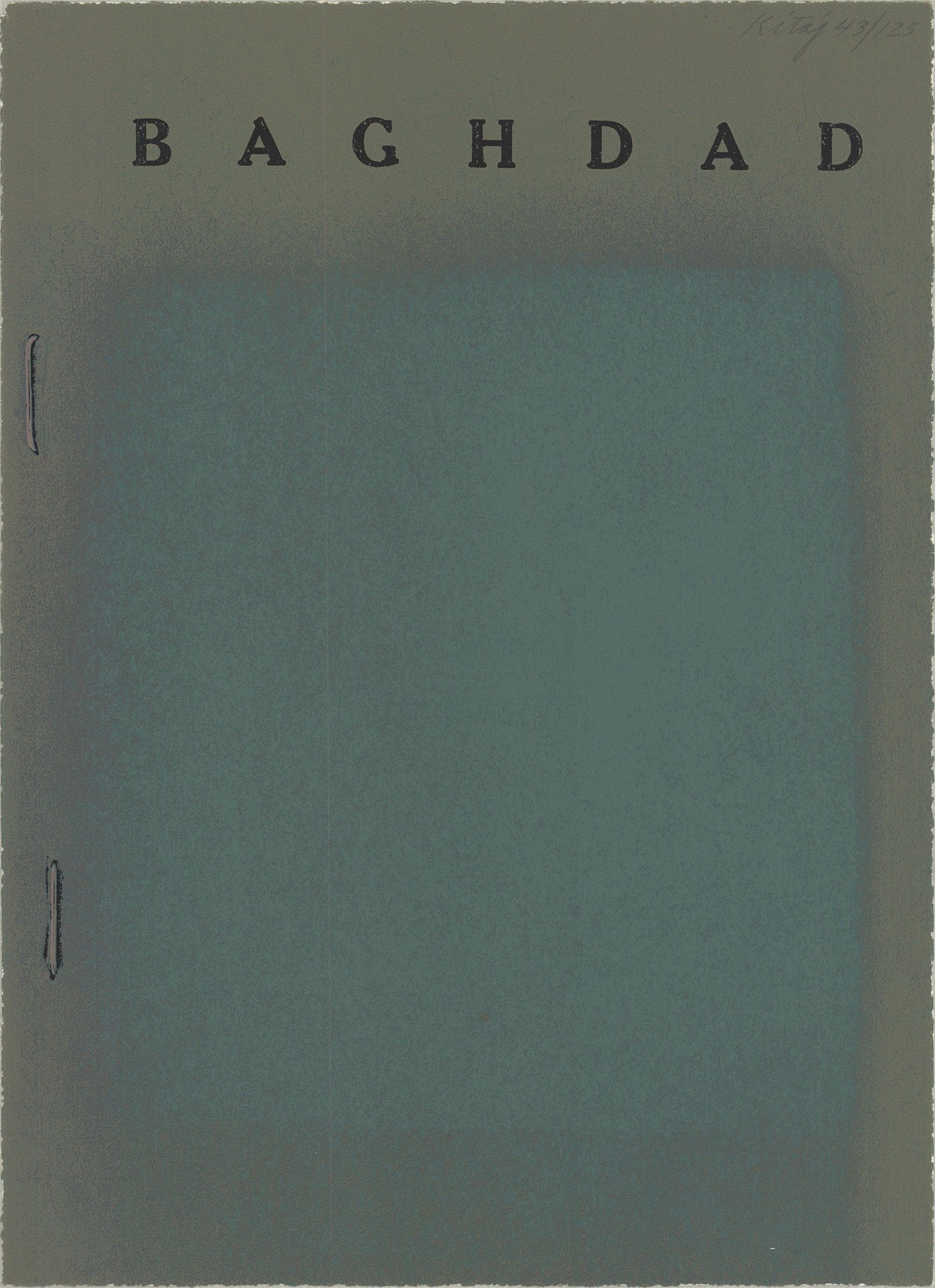 R.B. Kitaj
Baghdad
1972- Signed