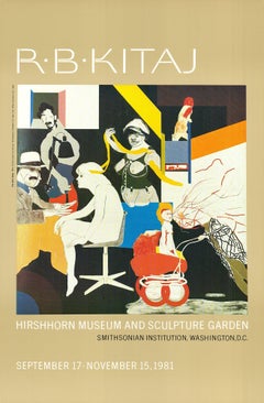 R.B. Kitaj 'The Ohio Gang' 1981 Vintage