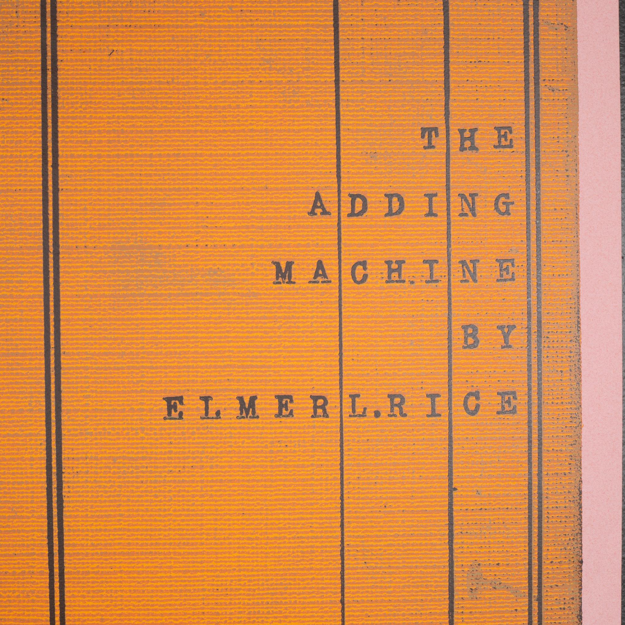 R.B. Kitaj, The Adding Machine, 63/70 Siebdruck 1972 (Volkskunst) im Angebot