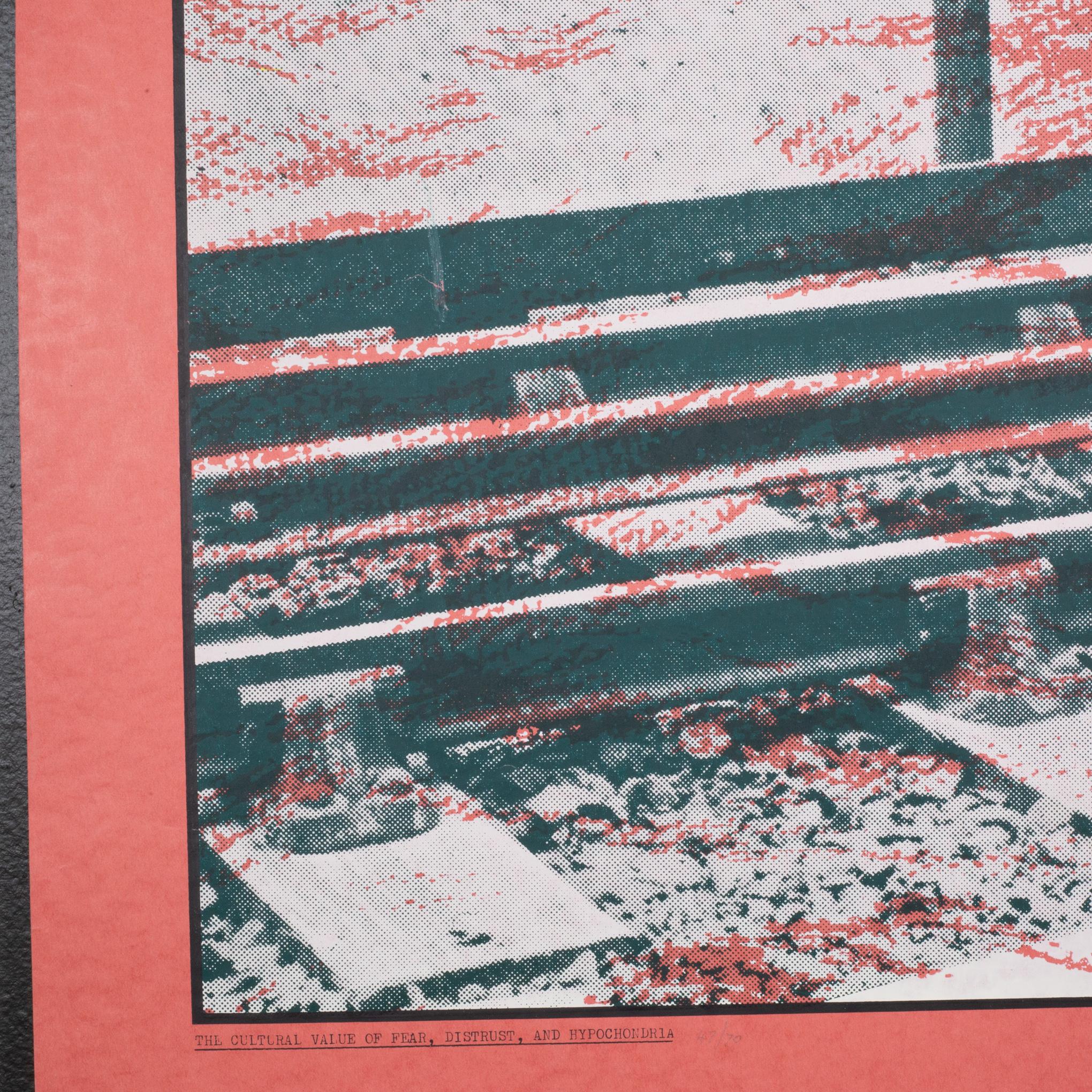 Britannique R.B. Kitaj, La valeur culturelle de la peur, de la confiance et de l'hypochondrie, 1964-1966 en vente