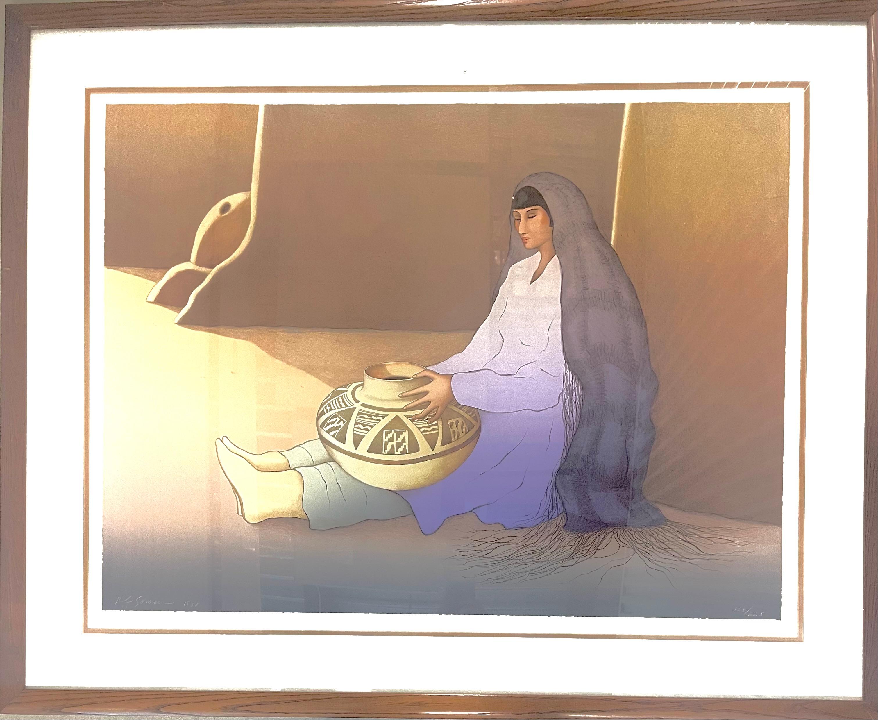 “Woman From 3rd Mesa“ - Print by RC Gorman 