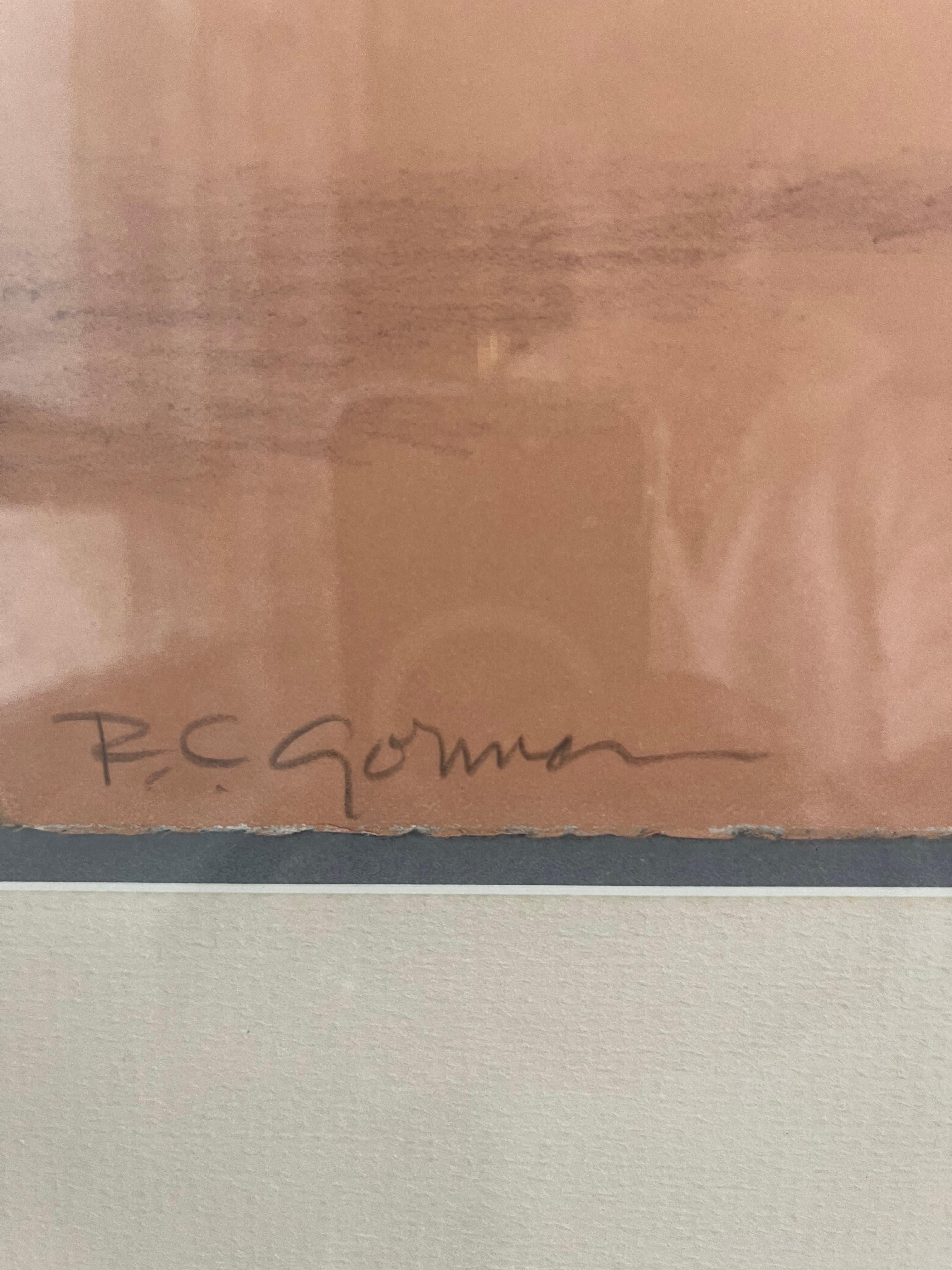 American RC Gorman Expectation Lithograph Original For Sale
