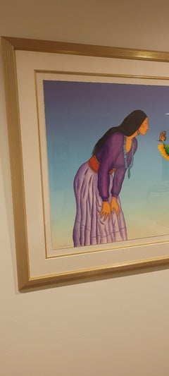 R.C. Gorman Lithograph Stella de Oro