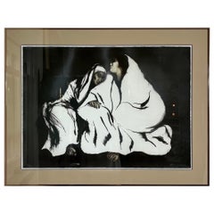 Lithographie originale de RC Gorman