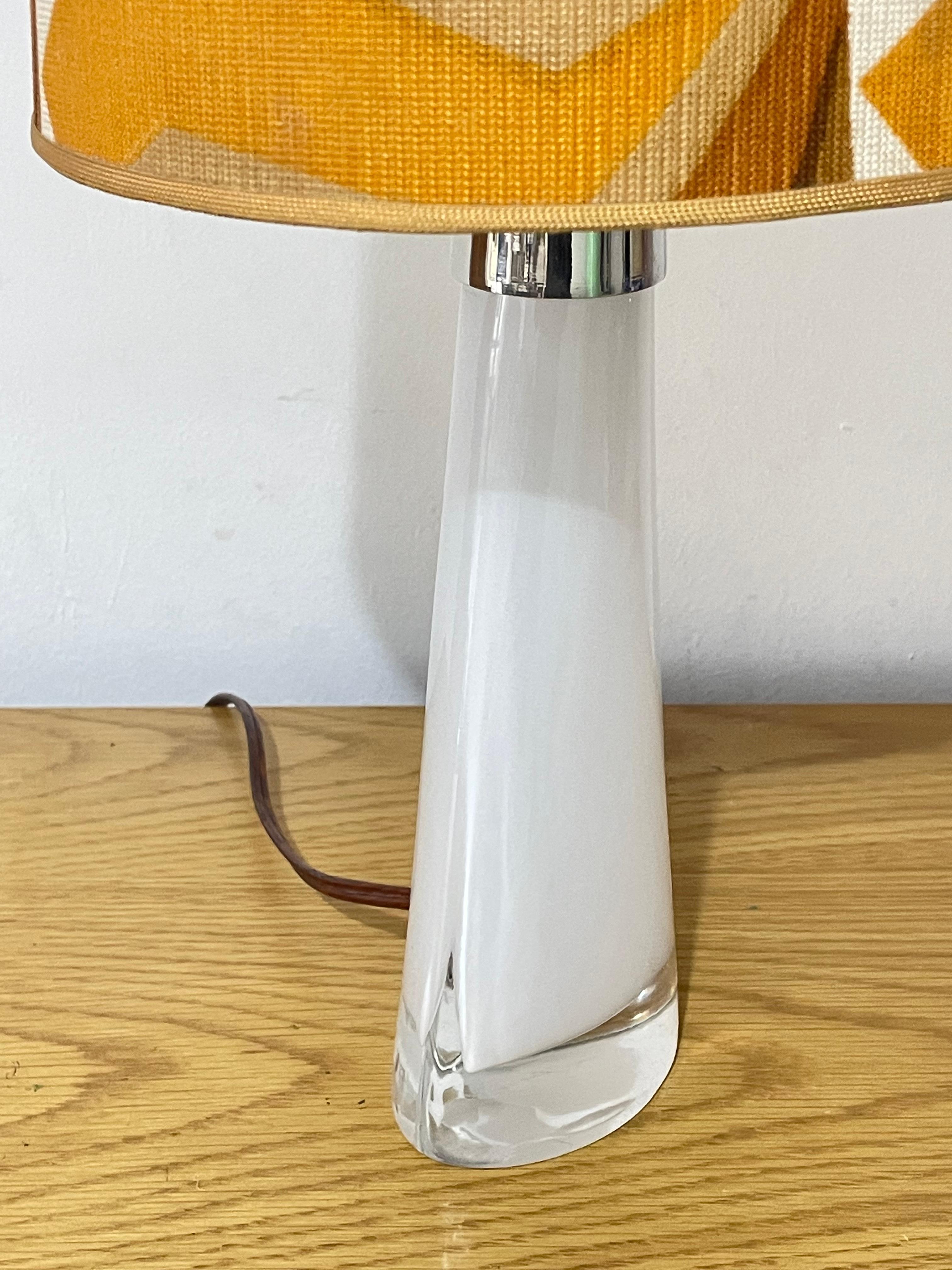 Lampe de table RD 1566 de Carl Fagerlund pour Orrefors, années 1950 1