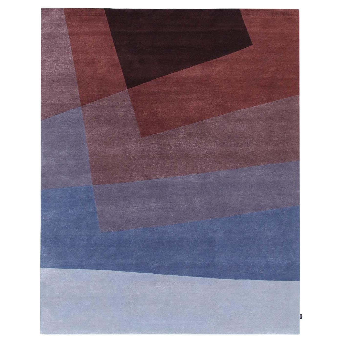 Blauer Teppich mit RD-Schirm von Rodolfo Dordoni