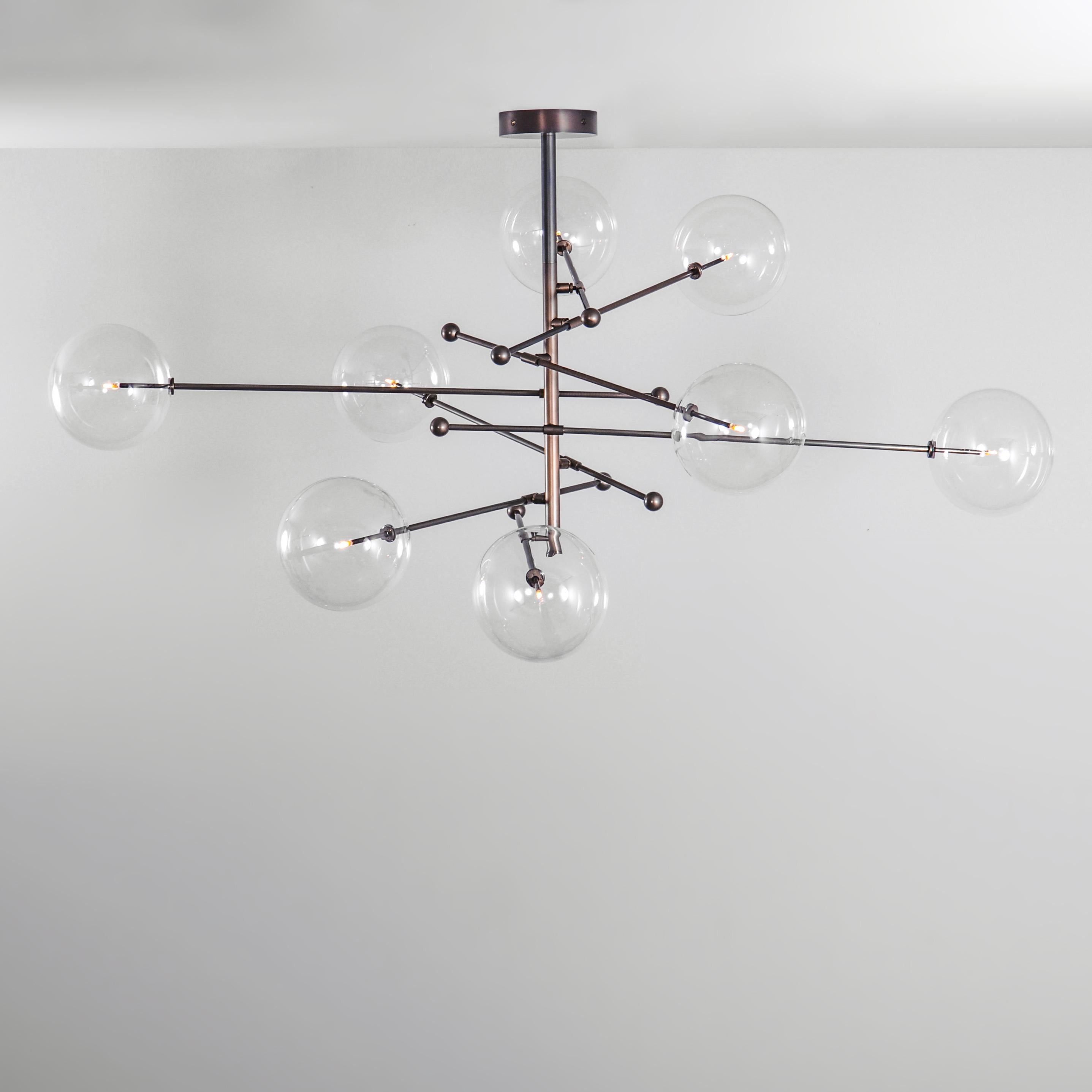 RD15 8 Arms Chandelier by Schwung For Sale 11