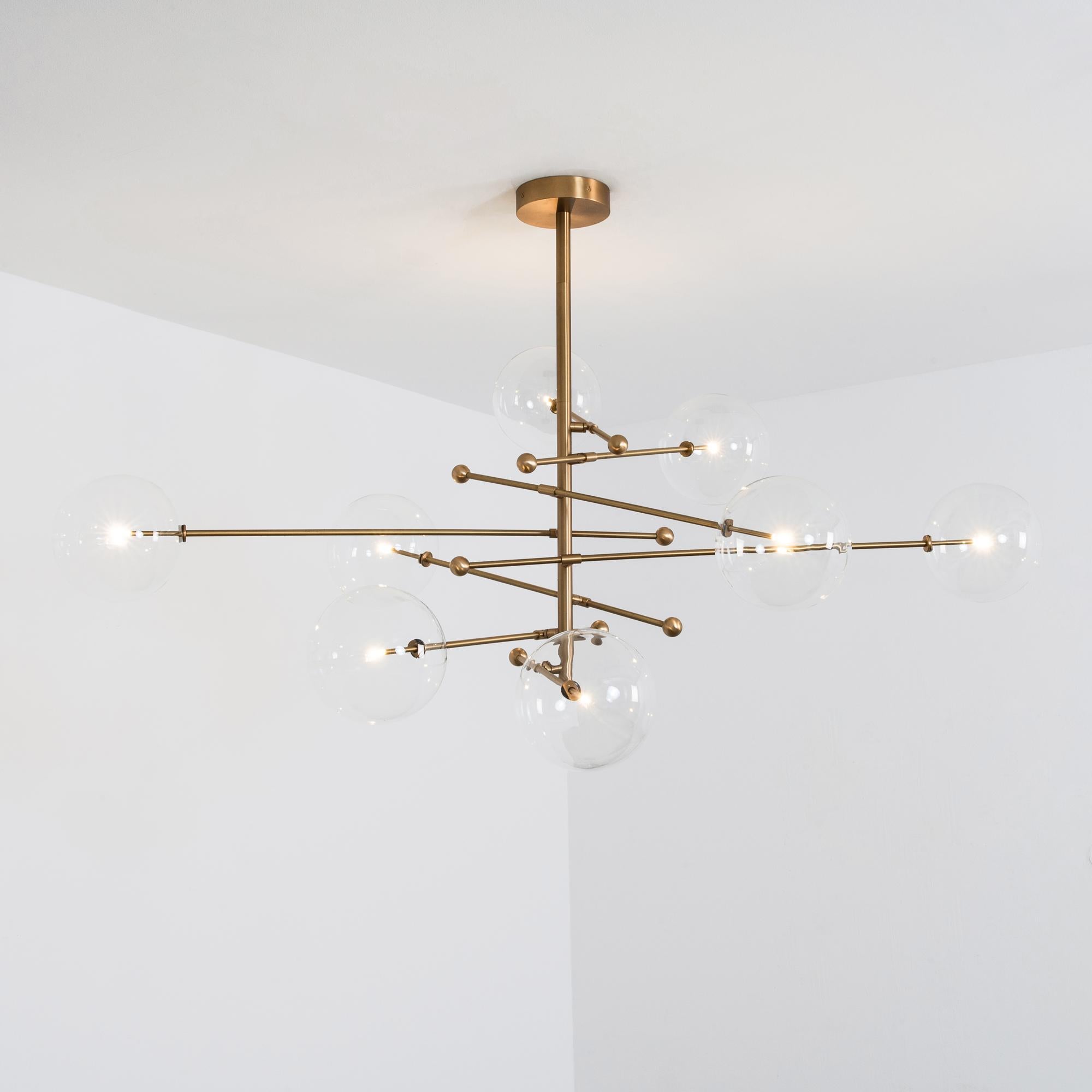 RD15 8 Arms Chandelier by Schwung For Sale 2