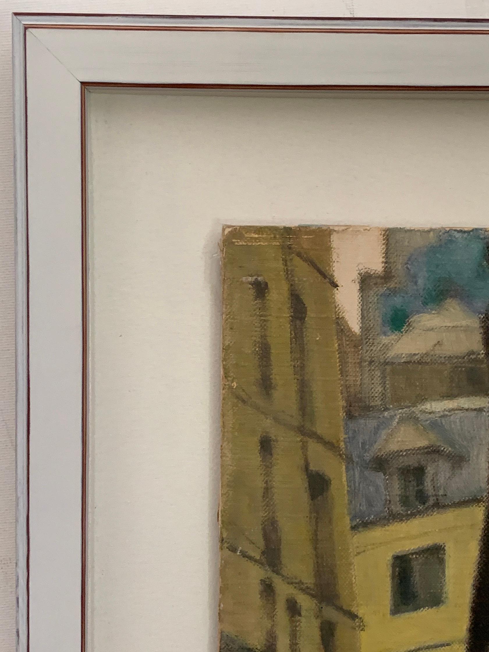 Französischer Impressionist aus der Mitte des Jahrhunderts, am Ufer des Flusses Seine, Paris im Angebot 1