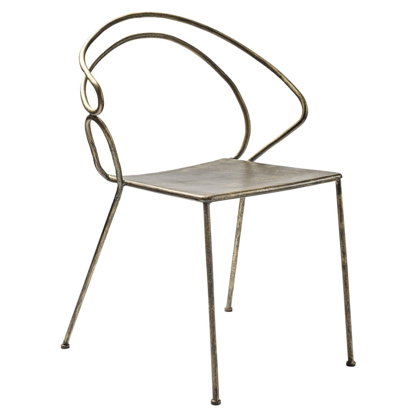 Re-Bis Iron Chair by Antonio Saporito