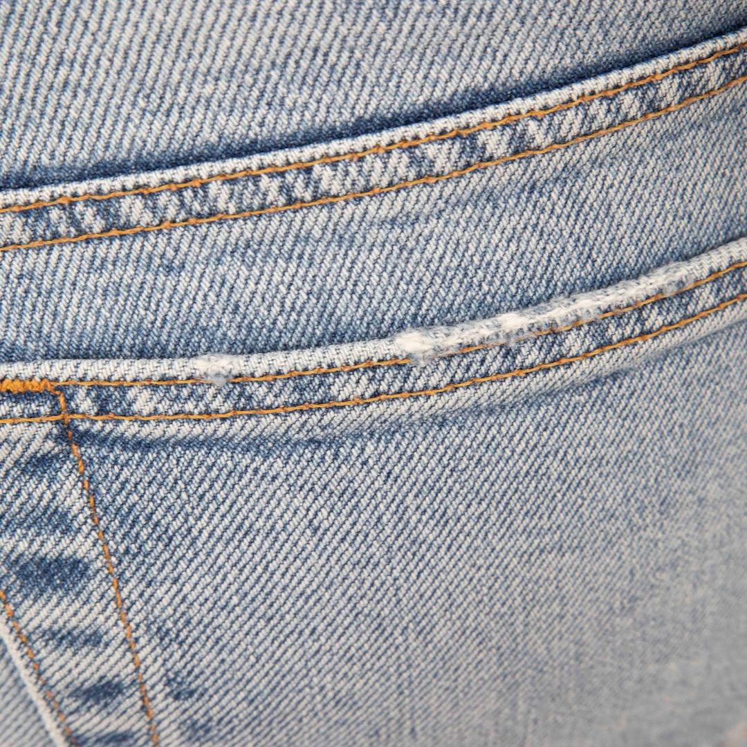 Women's RE/DONE Blue High Rise Denim Skinny Jeans Size S
