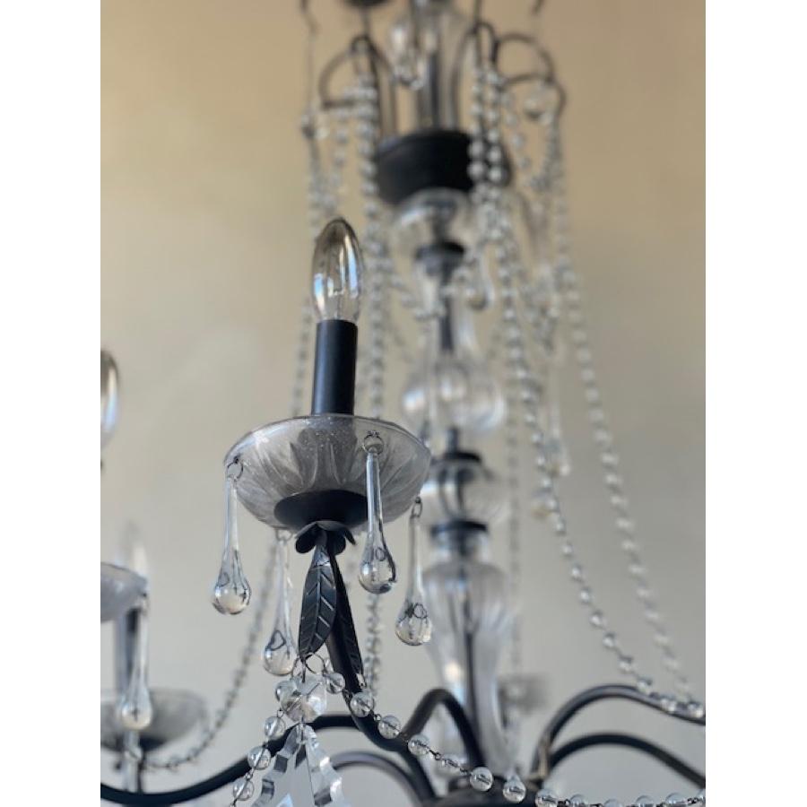 Re-Edition Crystal Chandelier For Sale 2