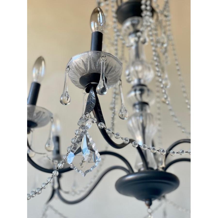 Re-Edition Crystal Chandelier For Sale 3