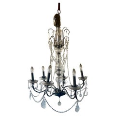 Vintage Re-Edition Crystal Chandelier