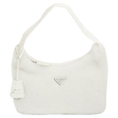 Borsa Hobo in Shearling Riedizione
