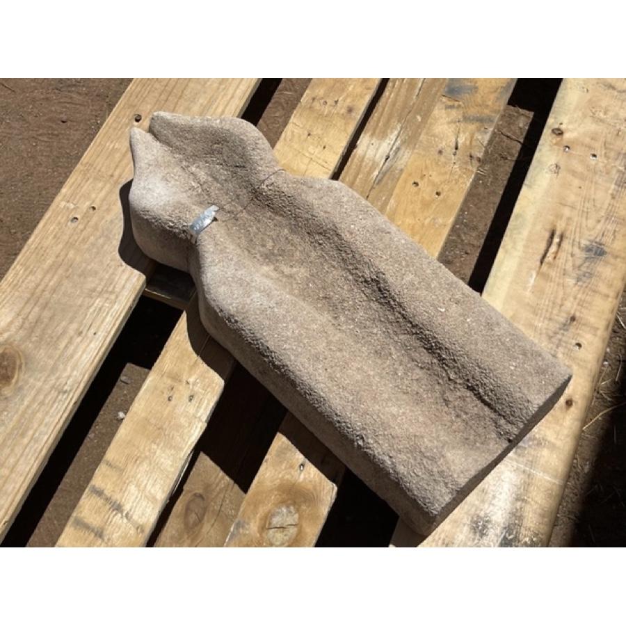 Carved Re-Edition Stone Weir For Sale