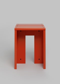 RE-WORK stool, Orange