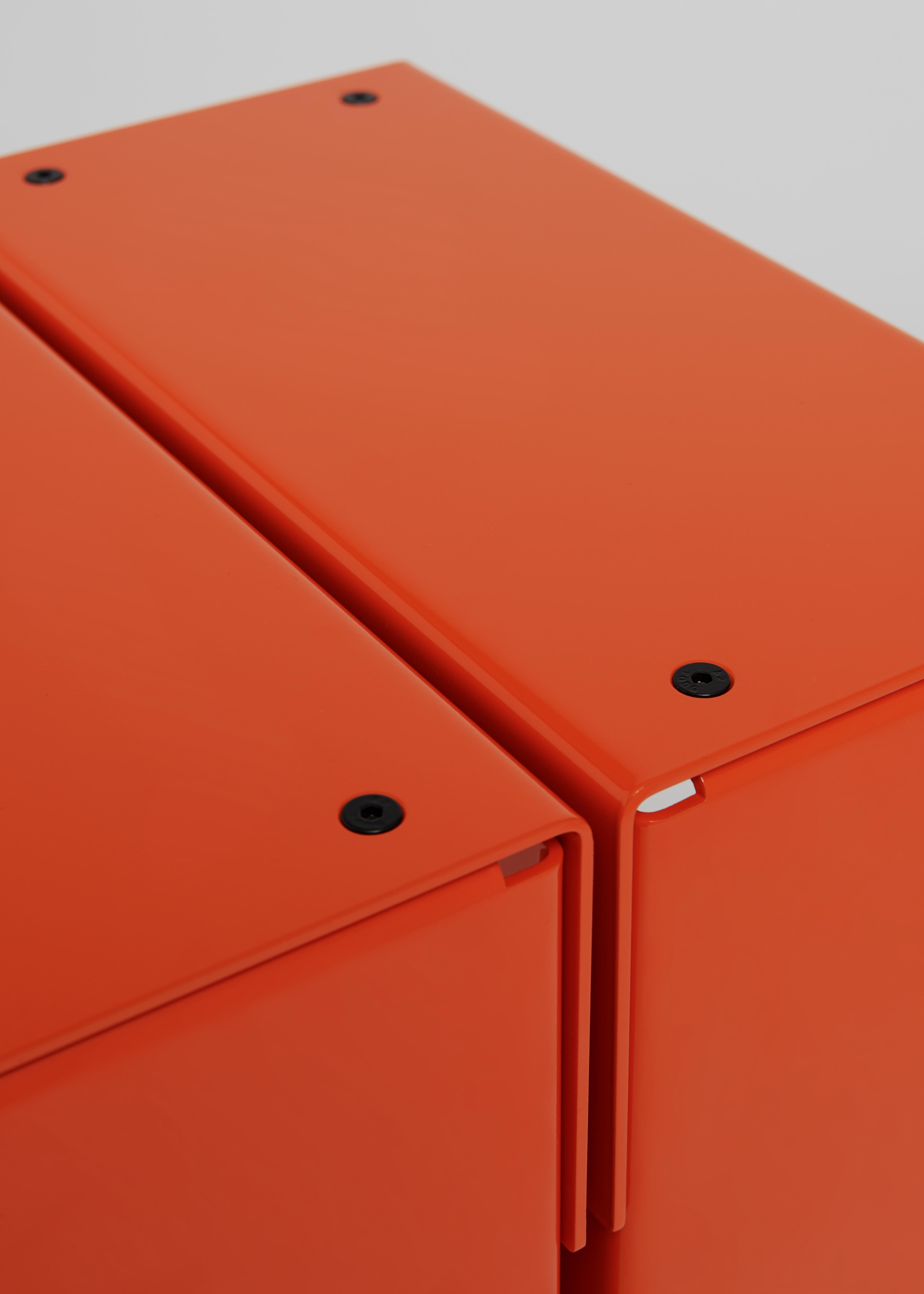 Européen Tabouret RE-WORK, orange en vente