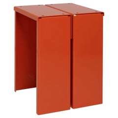 RE-WORK stool, Orange