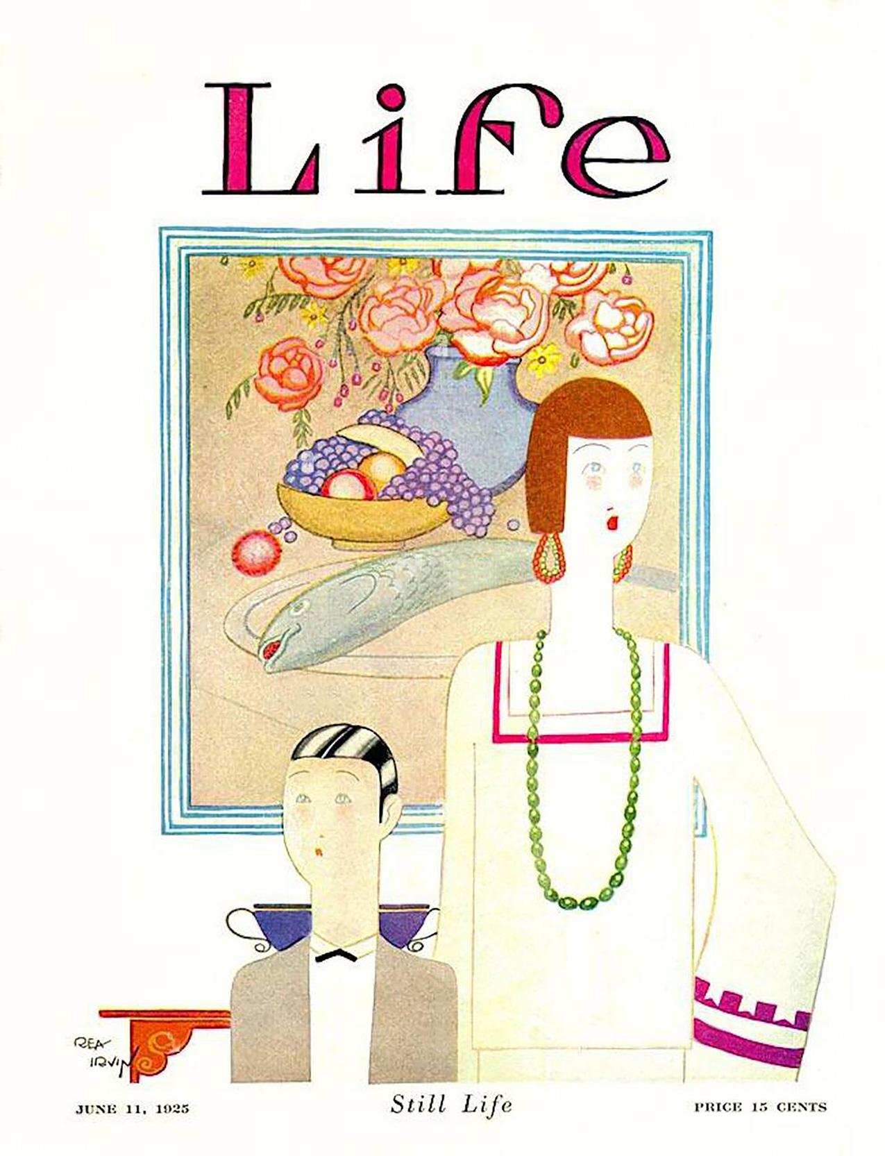 20th Century Rea Irvin Lithograph, Life Magazine Cover Artwork, Artist Proof 1950-1960 For Sale