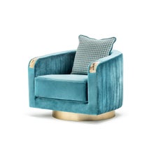 Rea Swivel Armchair by Filippo Dini