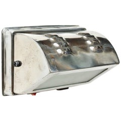 Reading Light with Checkered Glass, France, circa 1970