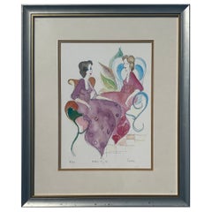 "Ready to Go" Framed Color Lithograph by Tanase, Pencil Signed & Numbered 16/350