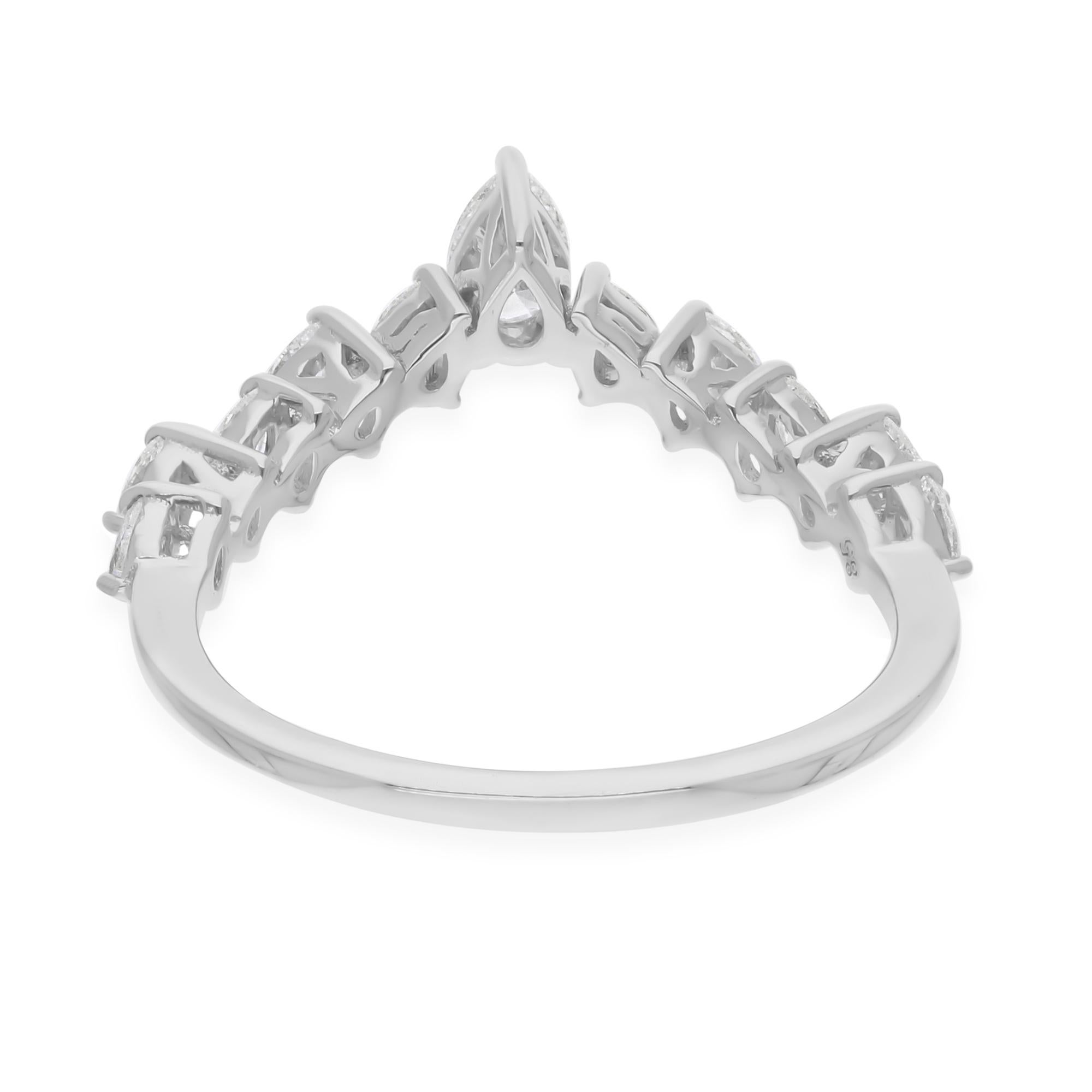 Cast from 18-karat gold, these exquisite ring is handset with 0.61 carats of sparkling diamonds.

FOLLOW SPECTRUM JEWELS storefront to view the latest collection & exclusive pieces. Spectrum Jewels is proudly rated as a Top Seller on 1stdibs with 5