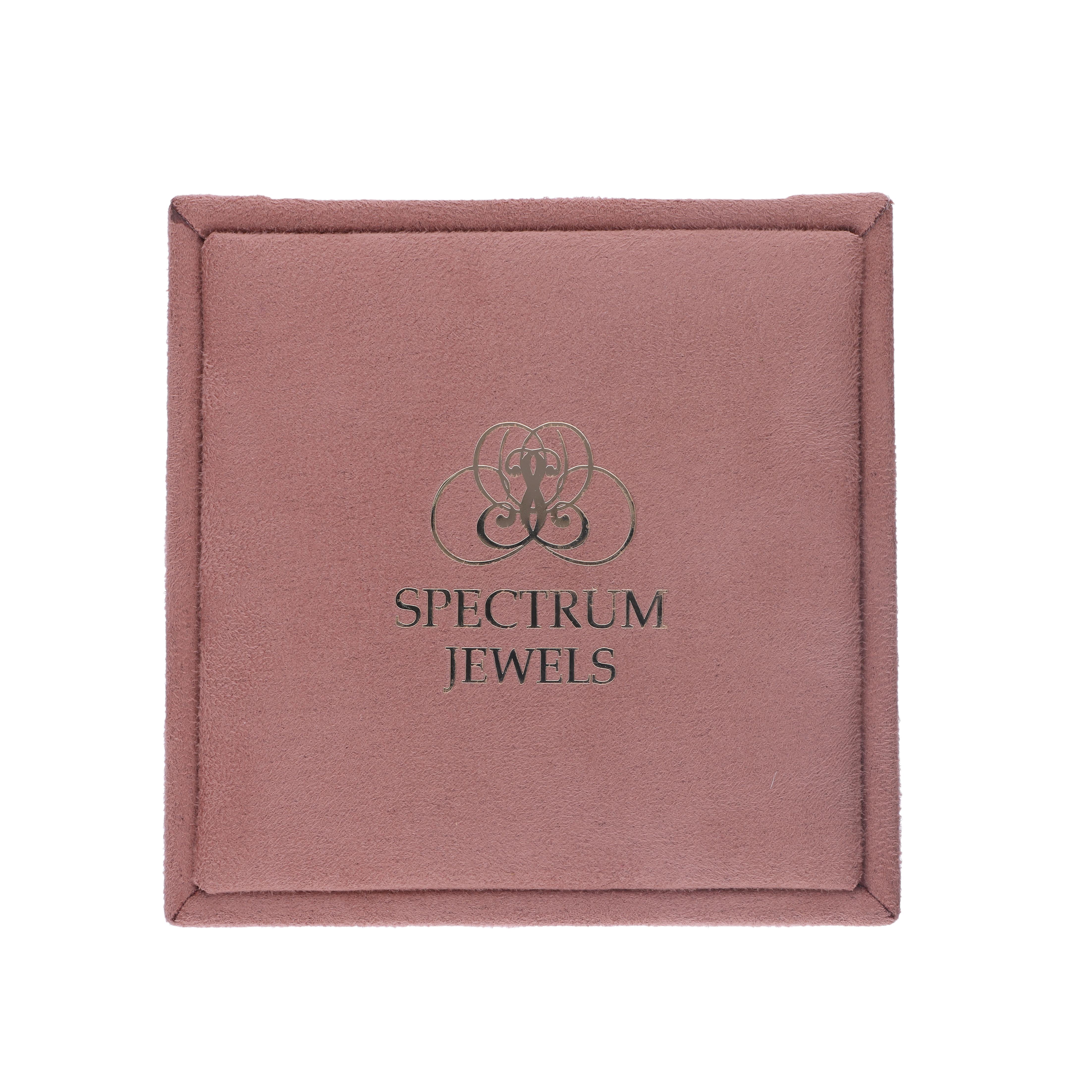 De las mujeres Pendientes de diamantes talla brillante redonda baguette SI/H reales de 0,84 quilates y oro rosa de 18k en venta